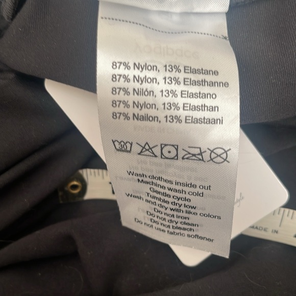 NWT Yogipace| Belt Loops| Yoga Dress Pants | Work Leggings| XXL Inseam 29” - Picture 7 of 8